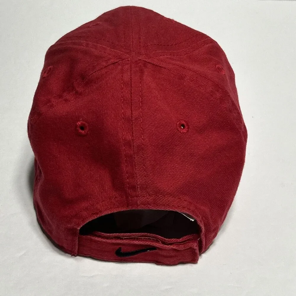 Nike Red Toddler Kids Hat Adjustable Ball Cap Baseball